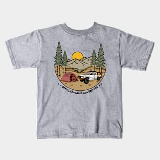 OFFROAD CAMP ADVENTURE Kids T-Shirt